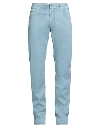 Jacob Cohёn Man Pants Light Blue Size 33 Lyocell, Cotton, Elastane