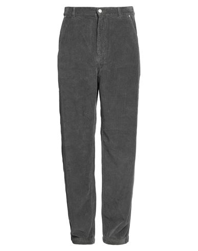 Kenzo Man Pants Lead Size 32 Cotton In Grey