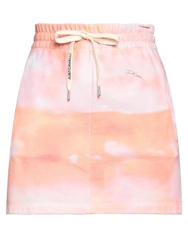 Just Cavalli Woman Mini Skirt Salmon Pink Size 4 Cotton