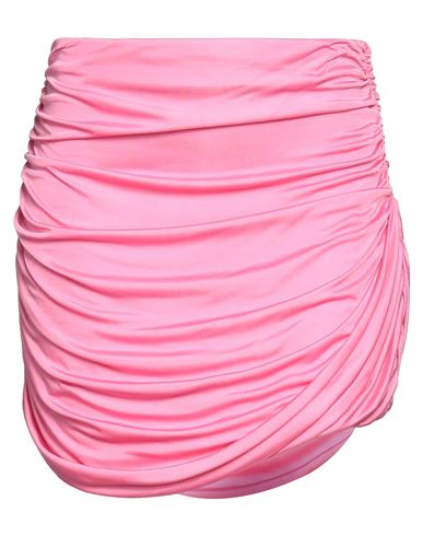 Shop Gauge81 Woman Mini Skirt Pink Size L Viscose