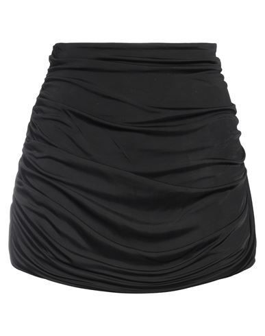 Gauge81 Kanda Ruched Jersey Mini Skirt In Black