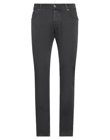 Jacob Cohёn Man Jeans Lead Size 34 Cotton, Elastane, Polyester In Grey
