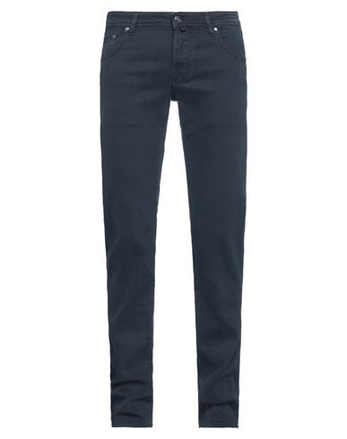 Shop Jacob Cohёn Man Jeans Midnight Blue Size 30 Cotton, Elastane, Polyester
