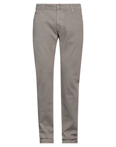 JACOB COHЁN JACOB COHЁN MAN JEANS GREY SIZE 31 COTTON, ELASTANE, POLYESTER 