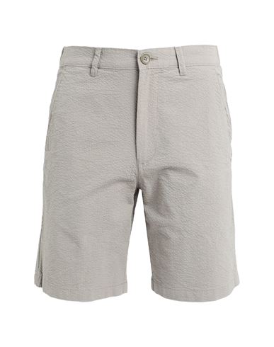 Selected Homme Man Shorts & Bermuda Shorts Sage Green Size L Organic Cotton, Cotton, Elastane