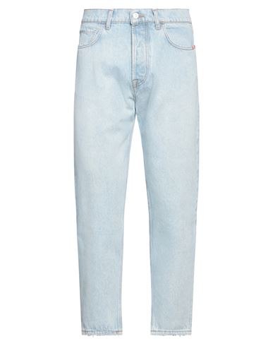Amish Man Denim Pants Blue Size 34 Cotton In Blue