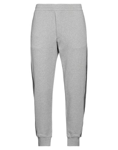 Alexander Mcqueen Man Pants Light Grey Size Xl Cotton, Polyester, Elastane