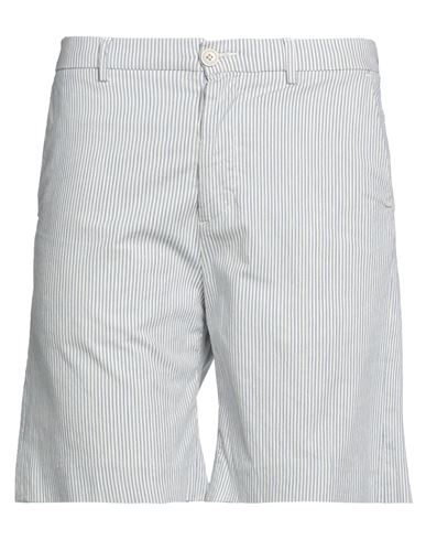 True Nyc Man Shorts & Bermuda Shorts Light Blue Size 31 Cotton, Linen, Elastane