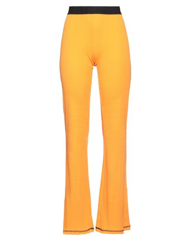 Mcq By Alexander Mcqueen Mcq Alexander Mcqueen Woman Pants Orange Size S Cotton, Elastane, Polyester