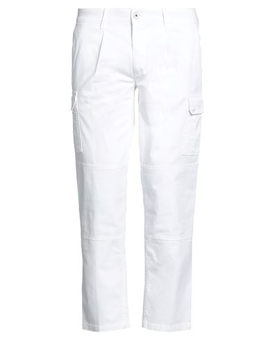 Jeordie's Man Pants White Size 28 Cotton, Elastane