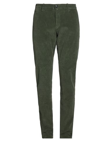 Jacob Cohёn Man Pants Military Green Size 35 Cotton, Elastane