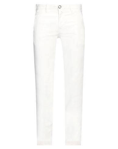 Jacob Cohёn Man Pants White Size 36 Cotton, Elastane