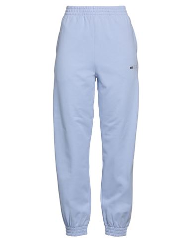 Mcq By Alexander Mcqueen Mcq Alexander Mcqueen Woman Pants Sky Blue Size Xs Cotton, Polyester, Elastane In Purple