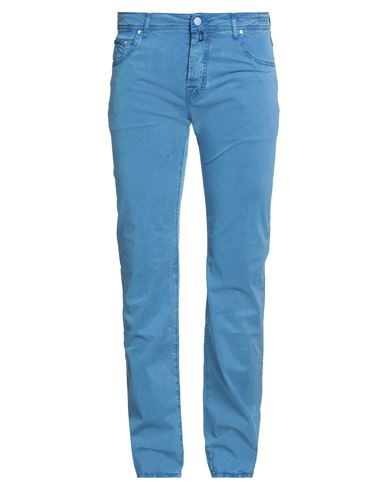 Jacob Cohёn Man Pants Light Blue Size 44 Lyocell, Cotton, Elastane