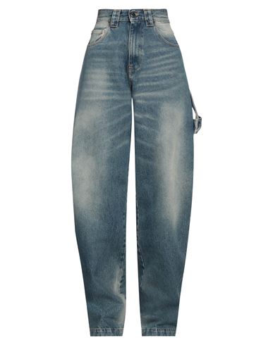 Darkpark Denim Trousers With Belt Loops In Blue