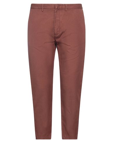 Pence Man Pants Brown Size 30 Cotton, Linen