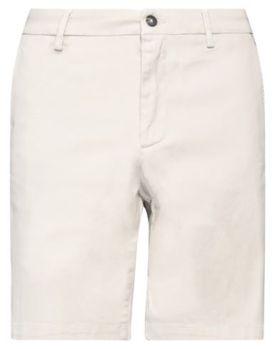 Mp Massimo Piombo Man Shorts & Bermuda Shorts Beige Size 38 Cotton, Elastane