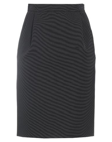 Saint Laurent Woman Midi Skirt Black Size 8 Baby Cashmere