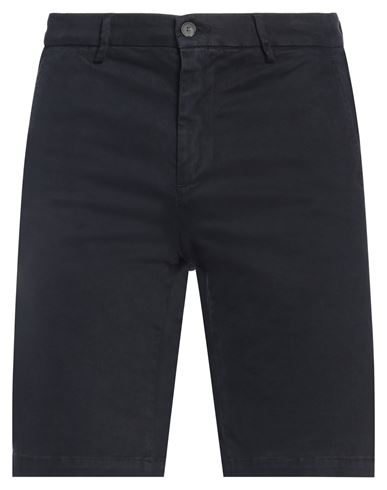 Mp Massimo Piombo Man Shorts & Bermuda Shorts Midnight Blue Size 30 Cotton, Elastane