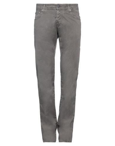 Jacob Cohёn Man Pants Lead Size 31 Cotton, Elastane In Grey