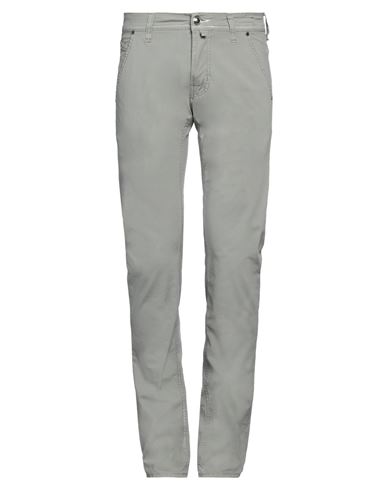 Shop Jacob Cohёn Man Pants Grey Size 30 Cotton, Elastane