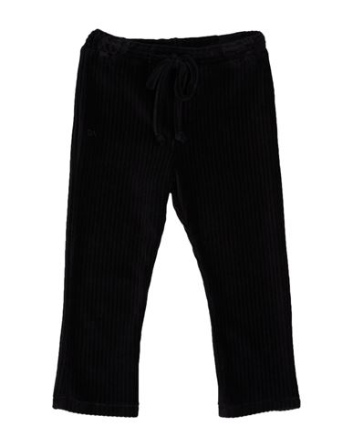 Daniele Alessandrini Babies'  Toddler Boy Pants Black Size 5 Cotton, Polyester, Elastane