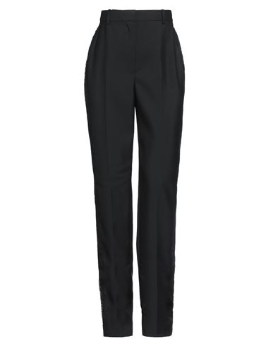 Shop Alexander Mcqueen Woman Pants Black Size 8 Wool, Polyamide, Viscose