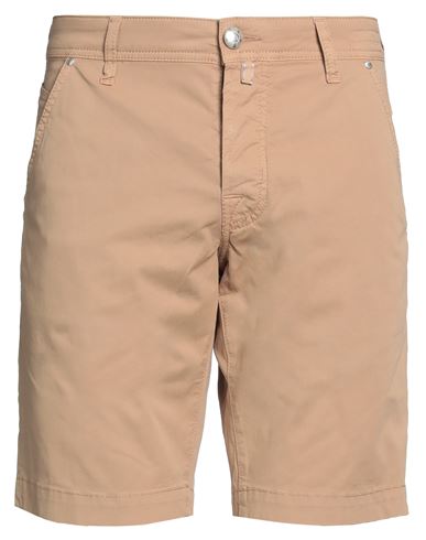 Jacob Cohёn Man Shorts & Bermuda Shorts Camel Size 34 Cotton, Viscose, Elastane In Beige