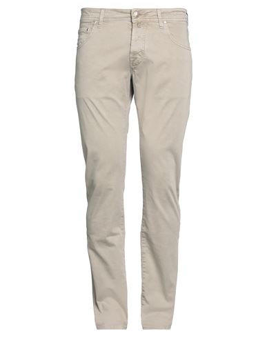 Shop Jacob Cohёn Man Pants Beige Size 34 Cotton, Elastane