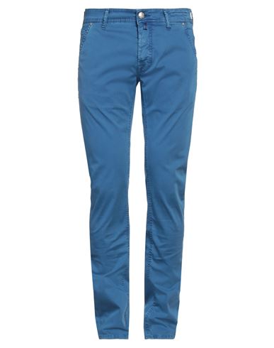 Jacob Cohёn Man Pants Blue Size 33 Cotton, Elastane