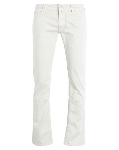 Jacob Cohёn Man Pants Cream Size 36 Cotton, Elastane In White