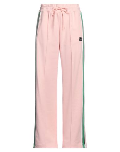 Msgm Woman Pants Pink Size M Cotton In Pink