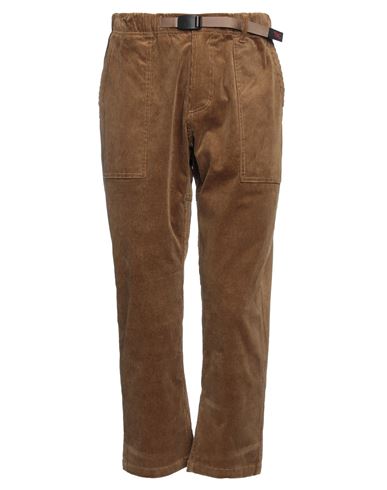Gramicci Man Pants Camel Size S Cotton, Polyurethane In Beige