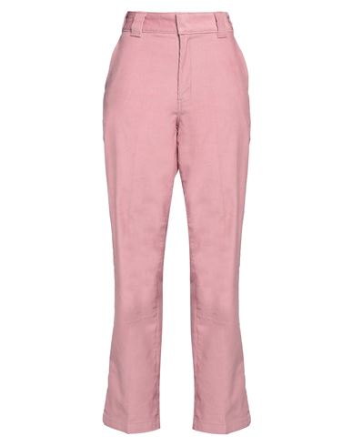 Dickies Woman Pants Pink Size 29 Cotton, Polyester, Elastane