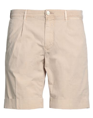 JACOB COHЁN JACOB COHЁN MAN SHORTS & BERMUDA SHORTS SAND SIZE 33 COTTON, ELASTANE