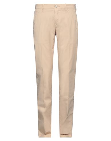 JACOB COHЁN JACOB COHЁN MAN PANTS SAND SIZE 31 COTTON, ELASTANE