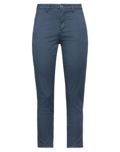 Kocca Woman Jeans Navy Blue Size 26 Cotton, Elastane