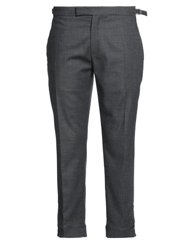 Neil Barrett Man Pants Steel Grey Size 36 Polyester, Virgin Wool, Polyamide, Elastane, Cotton