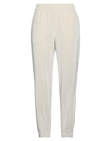 Liviana Conti Woman Pants Ivory Size 6 Polyester, Elastane In White