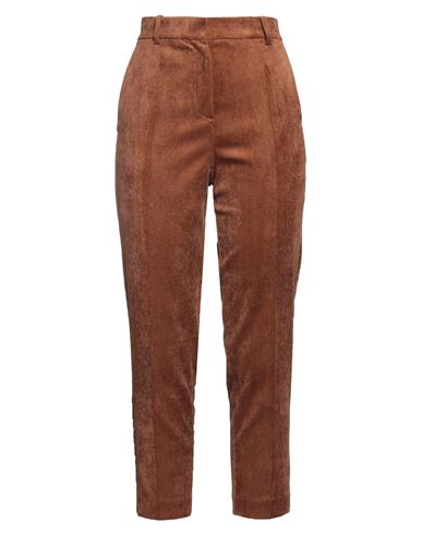 Vicolo Woman Pants Brown Size Xs Polyester, Nylon, Elastane