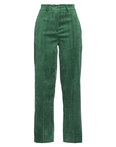 Vicolo Woman Pants Green Size Xs Polyester, Nylon, Elastane