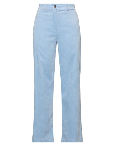 Vicolo Woman Pants Light Blue Size M Polyester, Nylon, Elastane