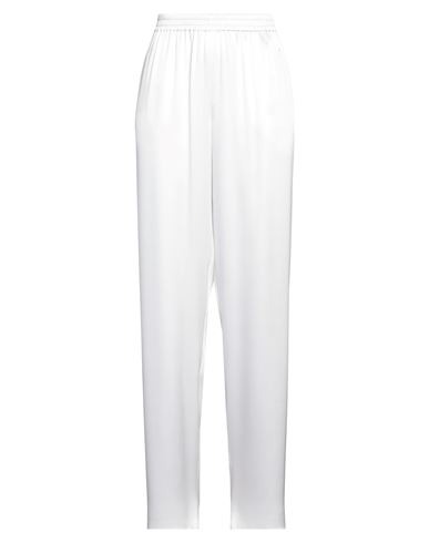 Giorgio Armani Woman Pants White Size 14 Silk