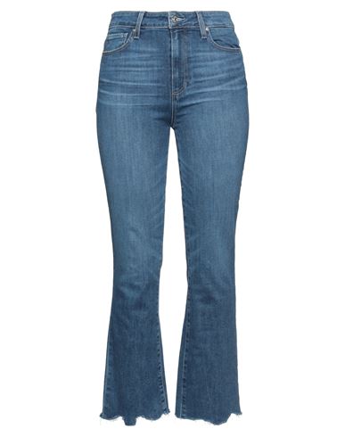 Paige Woman Jeans Blue Size 26 Cotton, Polyester, Elastane
