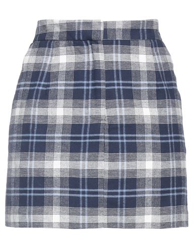 Vicolo Woman Mini Skirt Navy Blue Size M Cotton