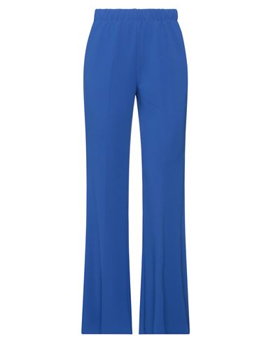 Vicolo Woman Pants Bright Blue Size S Polyester, Elastane