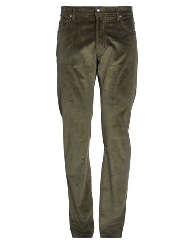 Jacob Cohёn Man Pants Dark Green Size 33 Cotton, Elastane