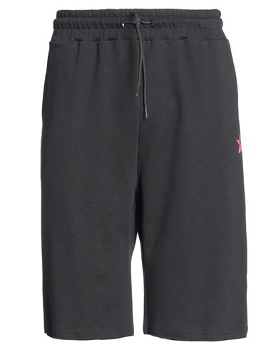Bastille Man Shorts & Bermuda Shorts Black Size 3xl Cotton