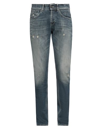 Dondup Man Jeans Blue Size 30 Cotton, Elastane