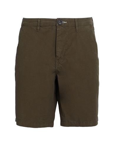 Ps By Paul Smith Ps Paul Smith Man Shorts & Bermuda Shorts Military Green Size S Cotton, Linen, Elastane